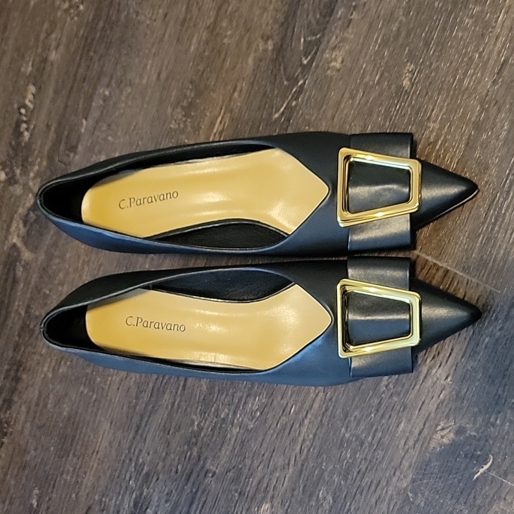 C. Parvano Women's Black Pump